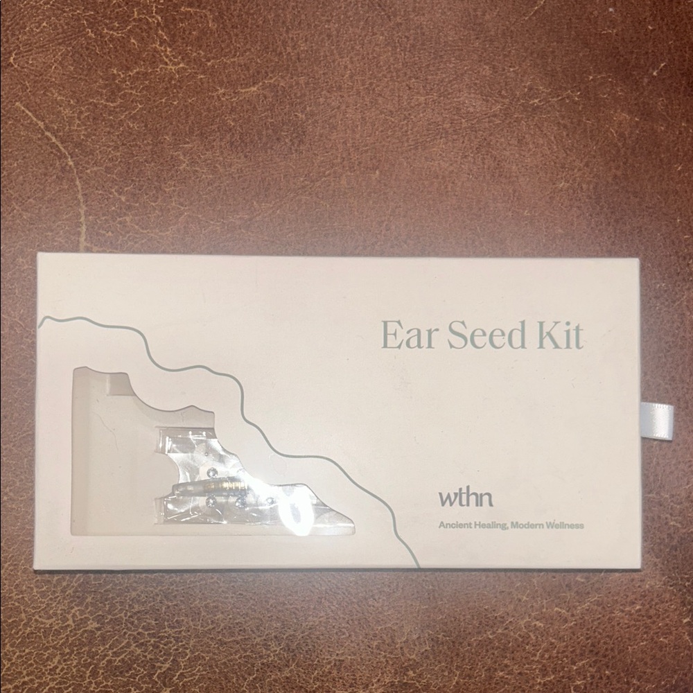 Elegant Ear Seed Kit with Silver Accents